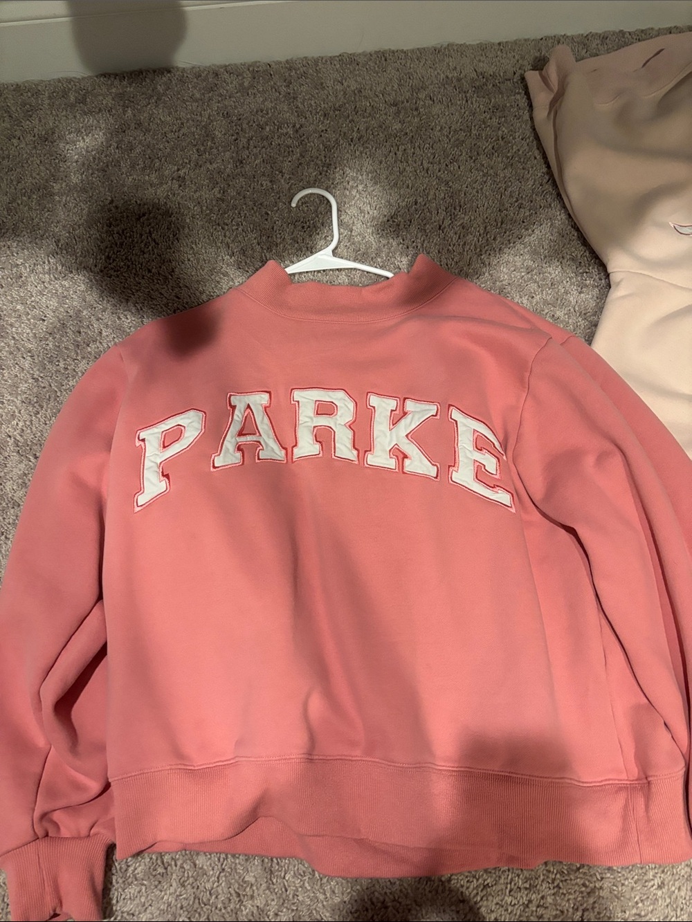 Parke Pink Women's Crewneck Sweatshirt